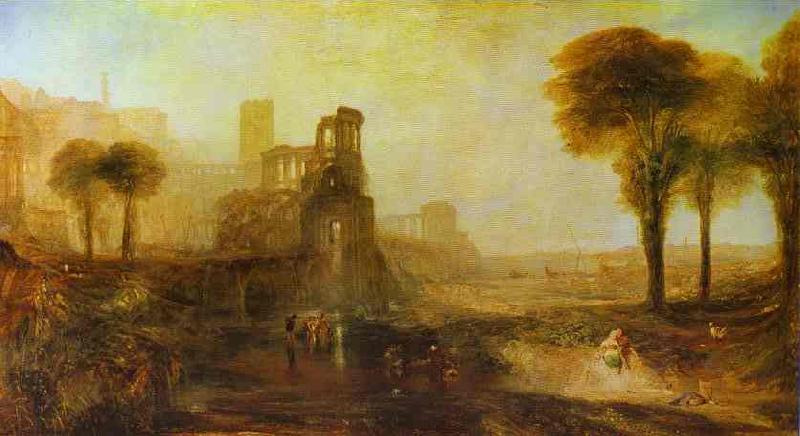 J.M.W. Turner Caligula's Palace and Bridge. Sweden oil painting art